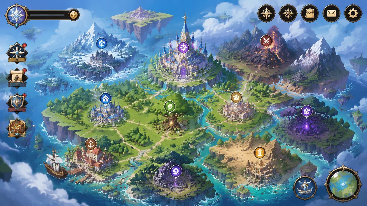 魔法师露娜 探索场景 场景图 4